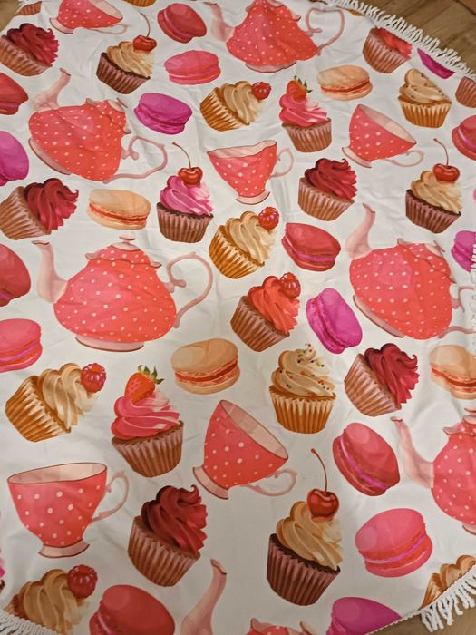 Кръгла плажна хавлия,кърпа нова микрофибъра