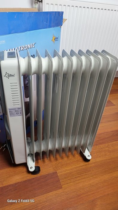 Calorifer electric pe ulei, 10 elemenți!
