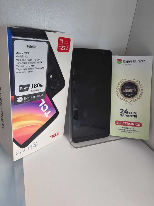 Telefon Tcl 501  (Ag 29 Siraj ) B34699.2  / Garantie 2 Ani !!