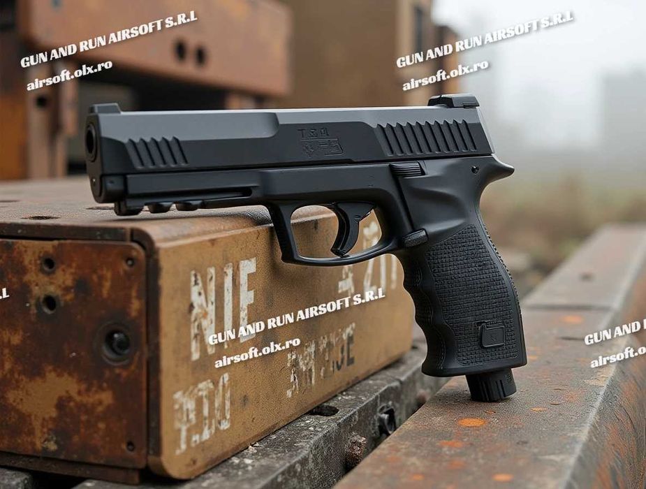Pistol ~24J~ Modificat *PENTRU DAUNATOARE* Nou!! Airsoft Co2 Pusca HDP