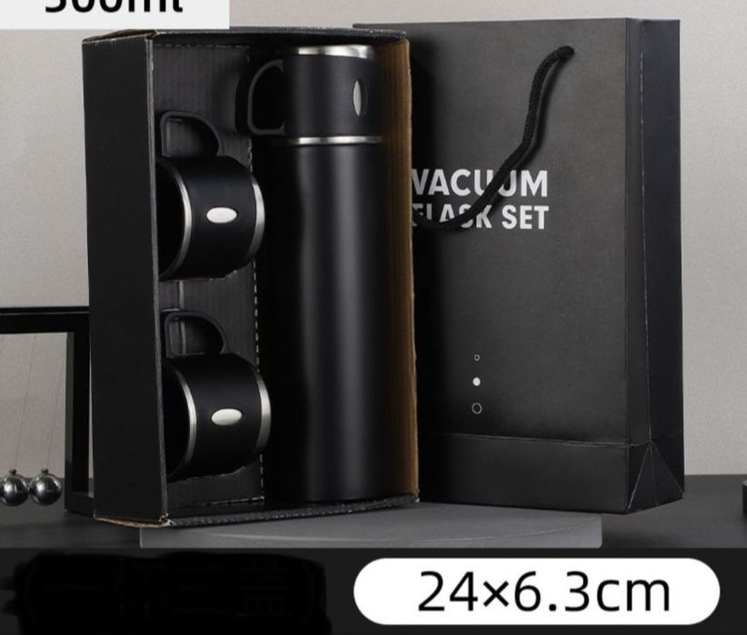 Термос 0,5 л. с 3 кружками