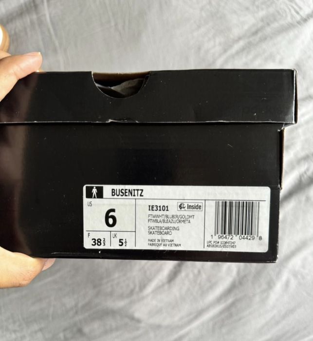 adidas busenitz с этикеткой