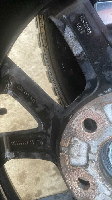 Jante Mazda R16 5×114.3 anvelope iarna Nokian, senzori presiune