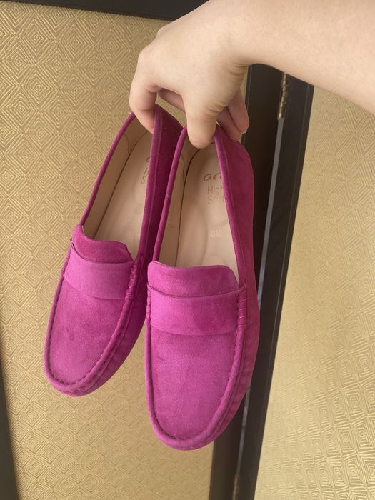 Mocasini Ara 39,5 sau 6si 1/2 - piele naturala - NOU
