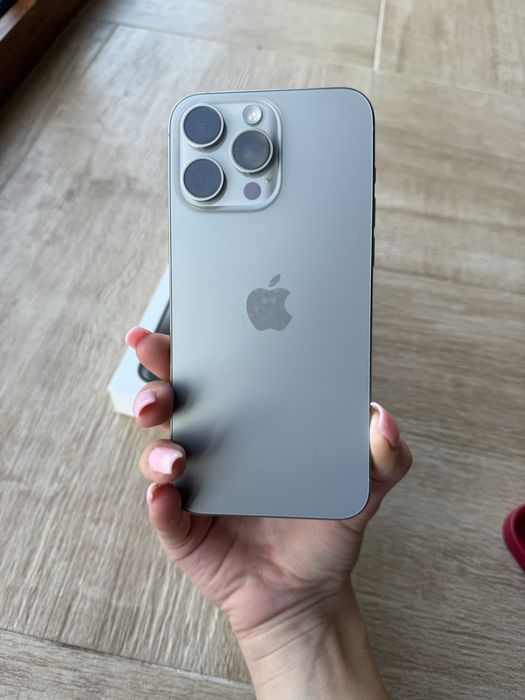 iPhone 15 Pro Max 512GB Titanium – Перфектно състояние