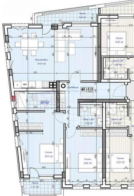 Продава се Тристаен апартамент в Пловдив, Кършияка - 141 кв.м за 796 €/кв.м - Снимка #9