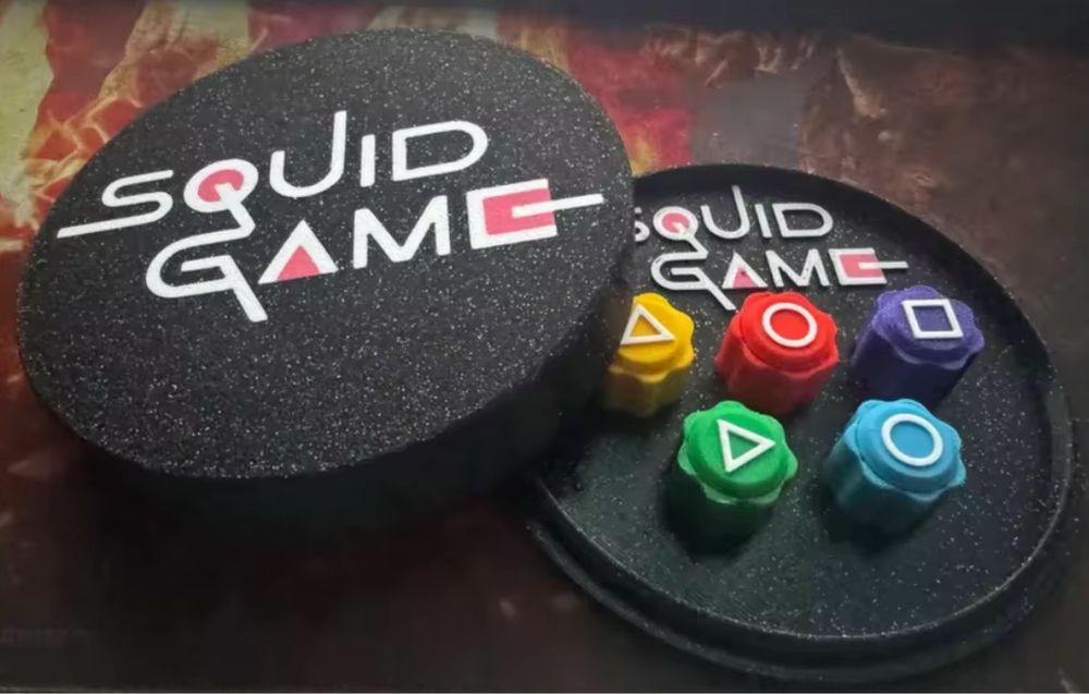 БЕЗПЛАТНА ДОСТАВКА Гонги Gonggi Squid Game Игри на калмари