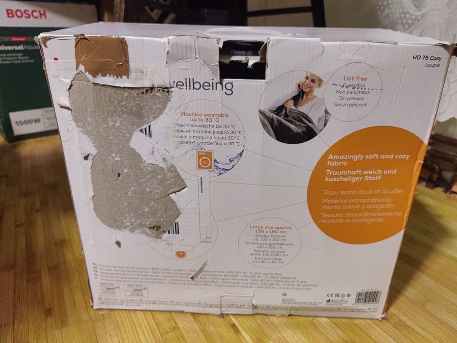 Patura electrica Beurer HD 75 Cosy