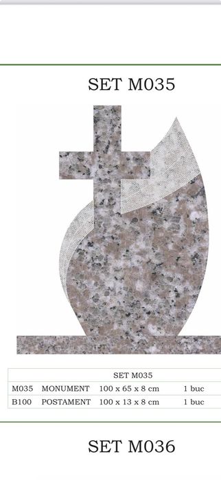 Monumente funerare in stoc și pe comandă în 24 ore de poate îmbrăca