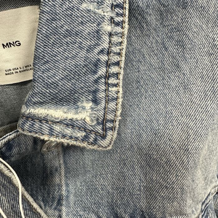 MANGO уникално дамско късо дънково яке