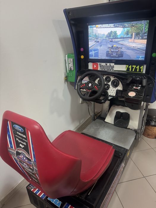 Симулатор игра с волан и педали