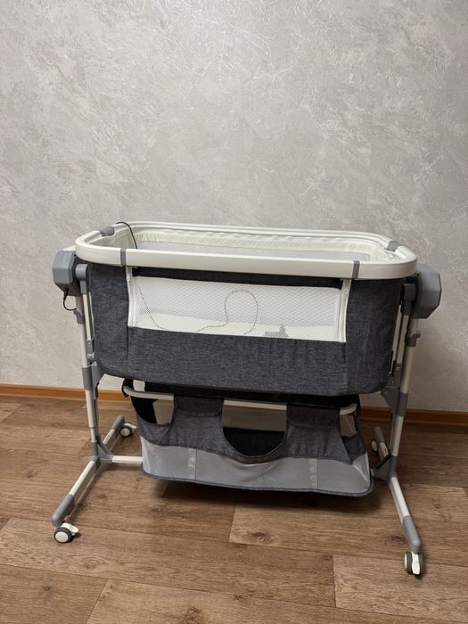 Электронная манеж-кровать