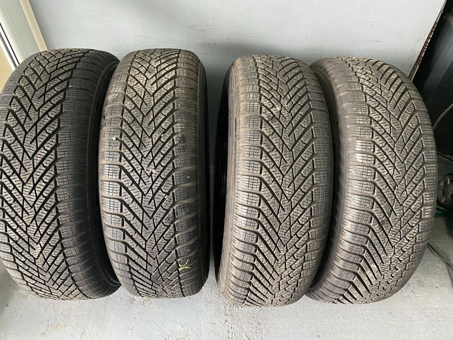 Roti iarna R16 VW T5 T6 Jante noi + anvelope 215/65R16 Pirelli Cinturato Winter 2