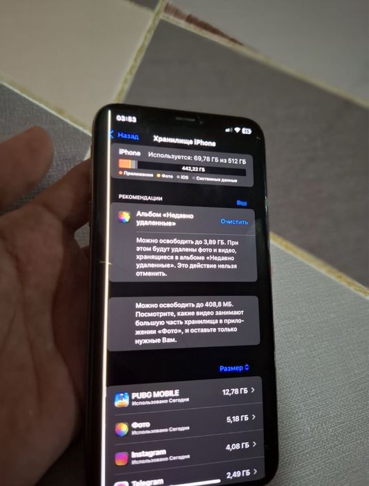 Iphone xs mx 512gb palasa