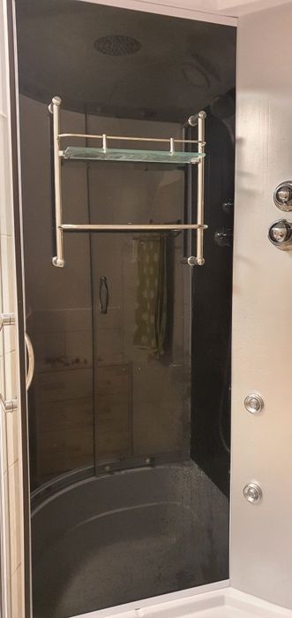 Cabina de duș cu hidromasaj și cada