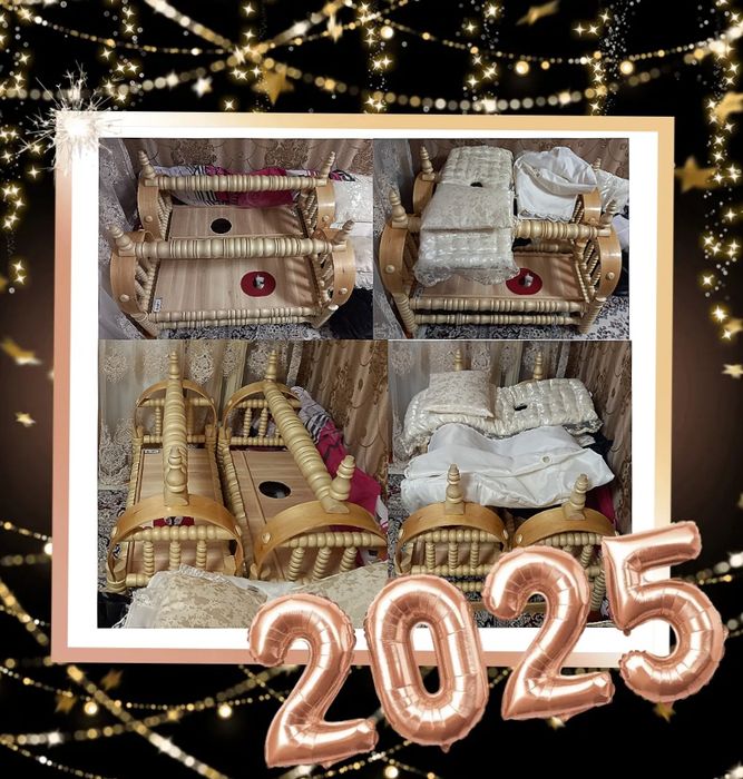 Бешик,детские люльки,новые.Комплект бор. 2дона.См.фото.