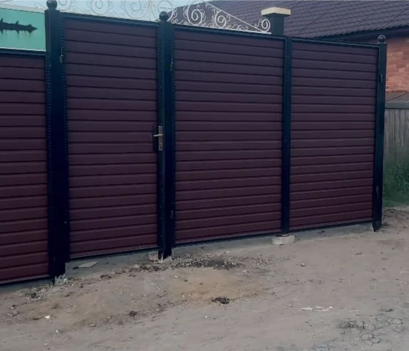 Металичиские ворота заборы