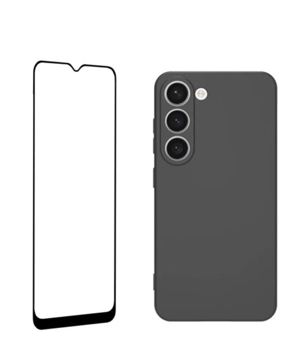 Samsung S20 S21 S23 S24 FE Pachet Full Husa Silicon + Folie Sticla 22D