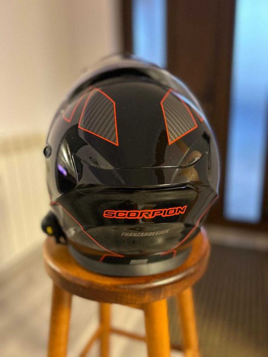 Casca moto Scorpion EXO-920 M + SENA Bluetooth – Stare Foarte Buna