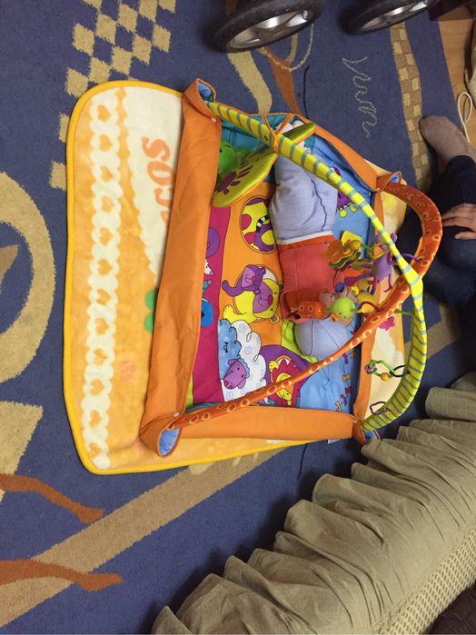 манеж с ортопедическим матрасом