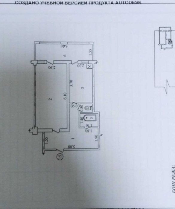 Юнусабад7,  2/3/9  2комнатная, Не Торец