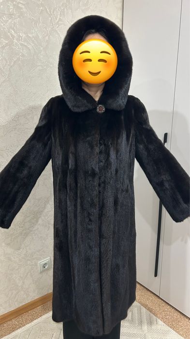 Норковая шуба б/у в хорошем состоянии