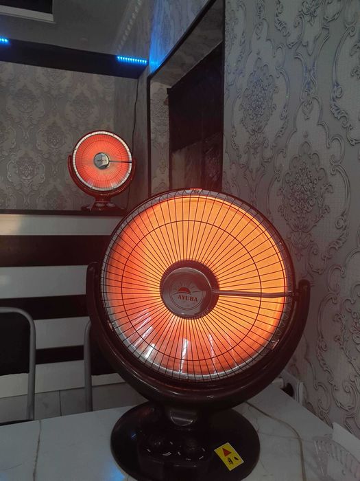 Электрический обогреватель, 1000 Вт, напольный, солнечный, барабанный