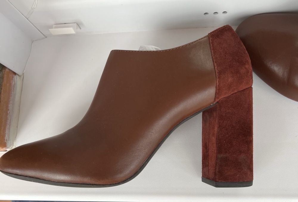 Ботинки. туфли кожаные