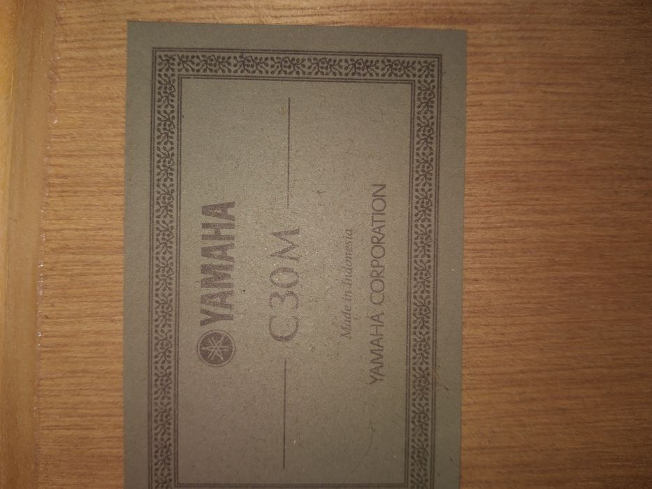 Акустична китара  Yamaha C30M Като Нова