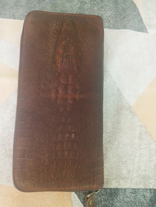 Мъжки портфейл естествена кожа