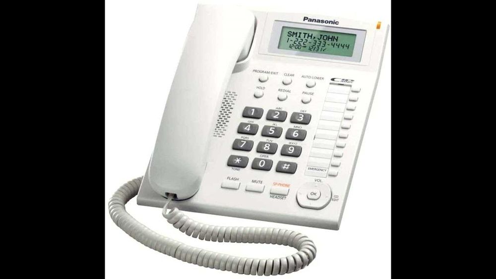 Телефон Panasonic KX-TS2388 белый
