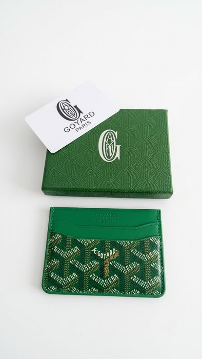 Goyard cardholder Green