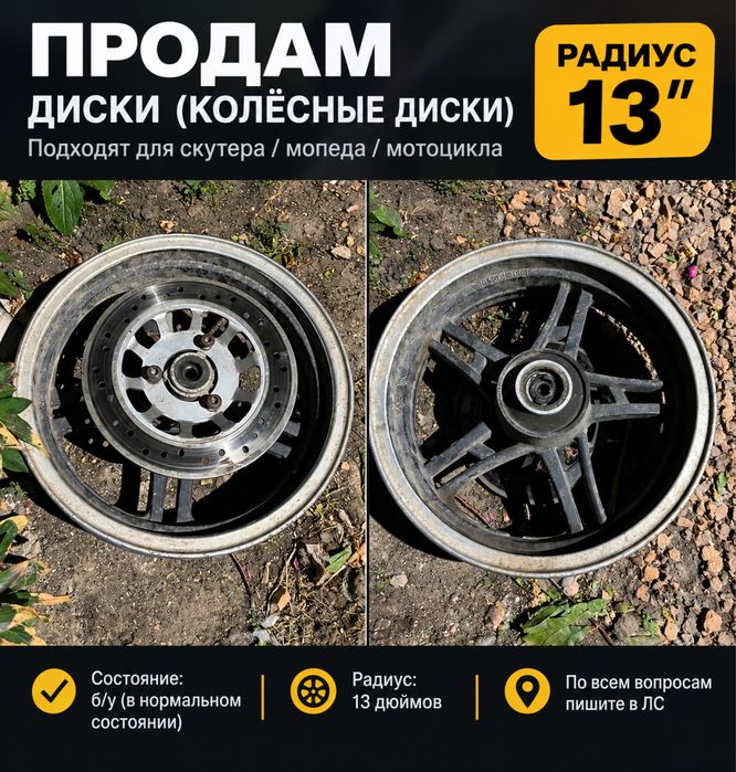 Колесо на скутер