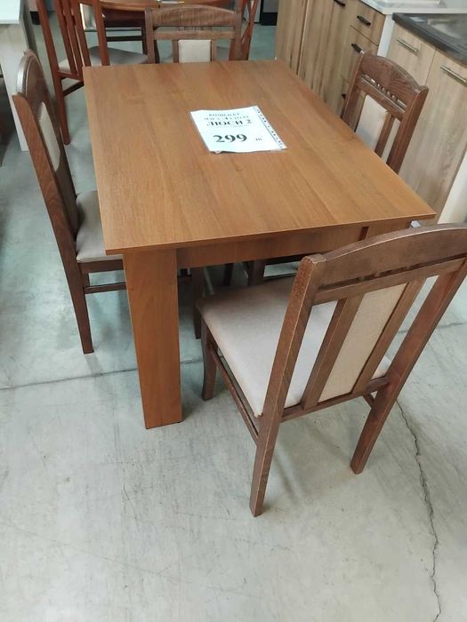 Комплект маса с 4 стола - ЛЮСИ 2