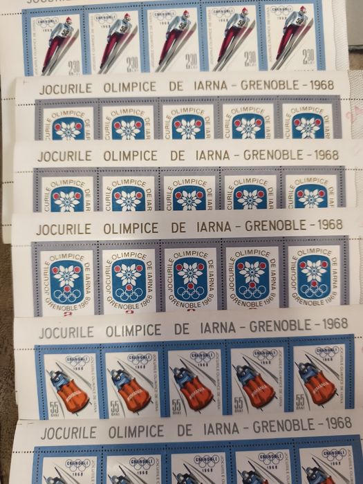 Timbre Jocurile de iarnă Grenoble!