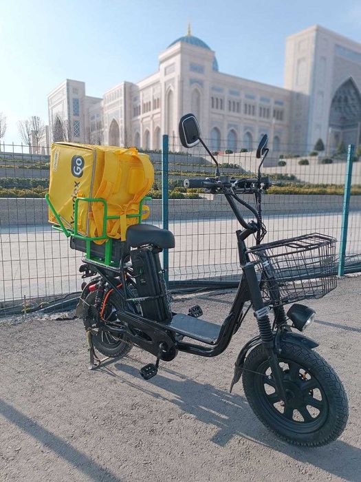 Kuryerlar uchun ijaraga elektrovelosiped, Monster arendaga velik