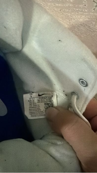 Ghete dama,piele naturala,albe,Nike