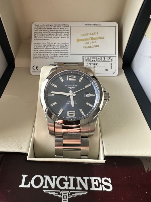 Vand ceas Longines Conquest diver automatic, 41mm, diver 300M