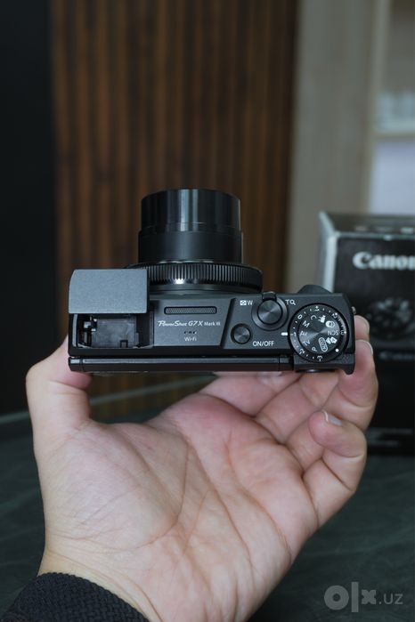 фотоаппарат Canon G7X Mark III