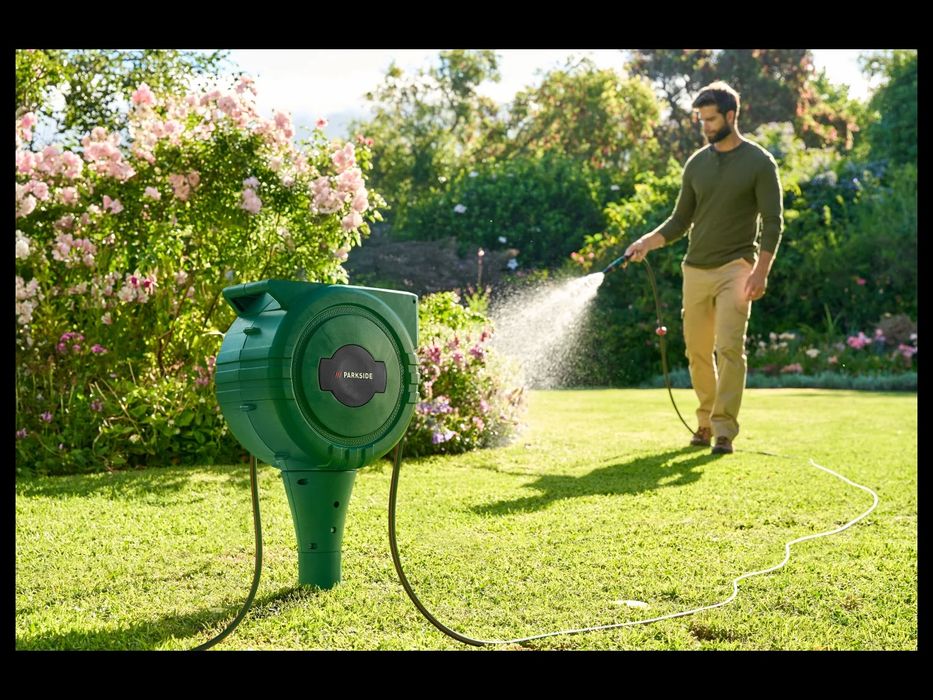 Макара + маркуч, с PARKSIDE® Click система