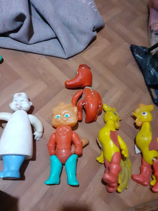 игрушки советские пластик