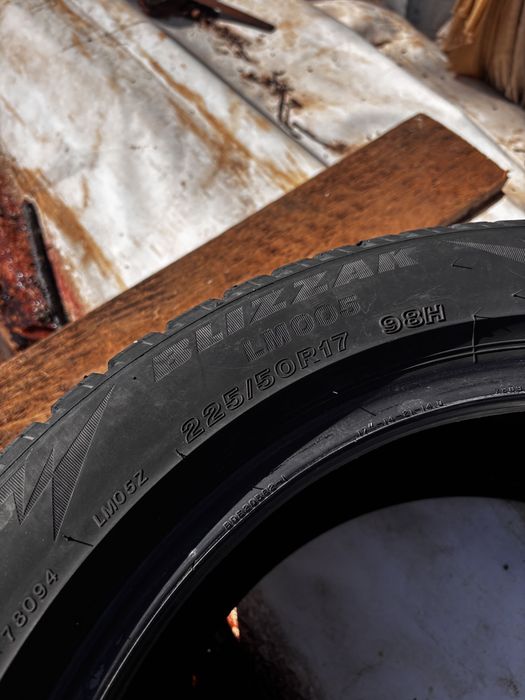Зимни гуми Bridgestone 225/50 R17 – DOT 2021, като нови