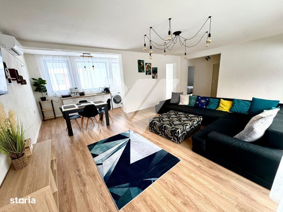 Casa pe un singur nivel 3 camere mobilata 85 mp utili Tocile, Sibiu