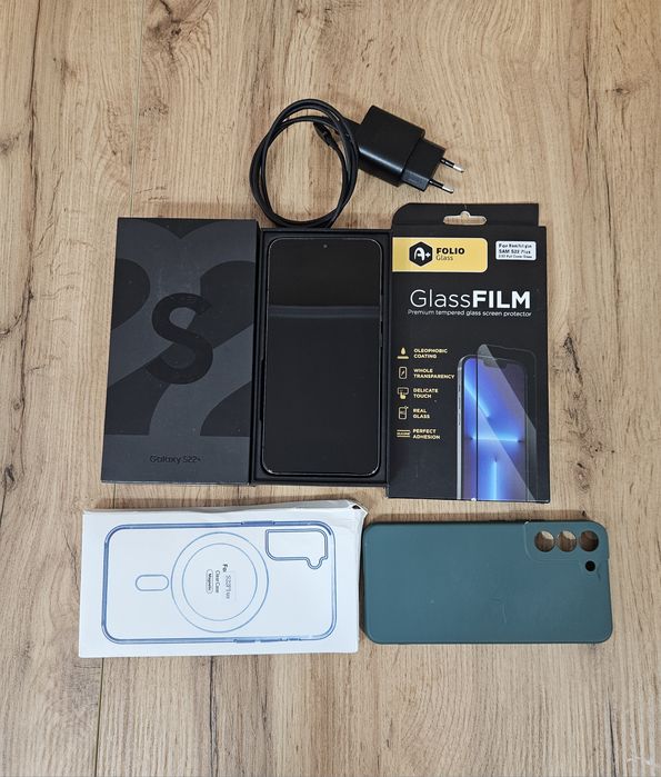 Samsung S22 plus Phantom Black, 5G, 8GB Ram, 128 GB Dual sim