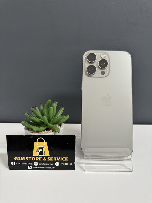 Iphone 16 Pro Max Natural Titanium 2 Ani Garantie Gsm Store&Service