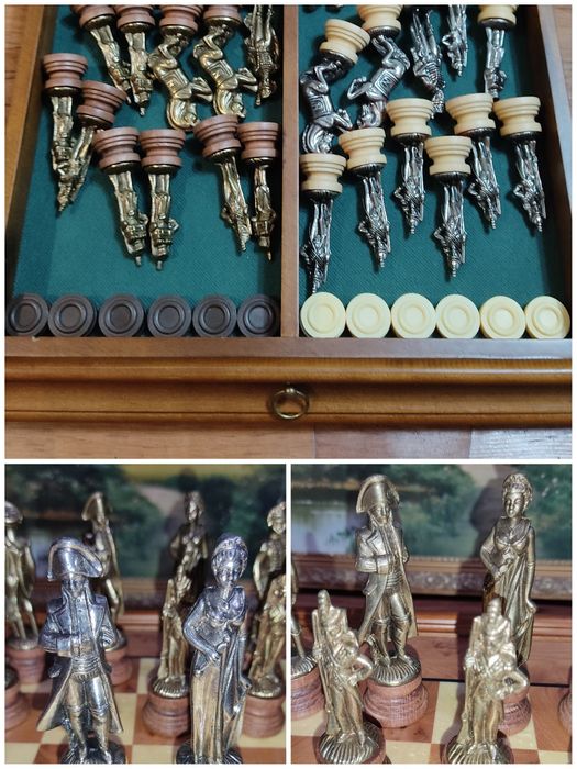 Шахматы 2 в 1. подарочные премиум класса!