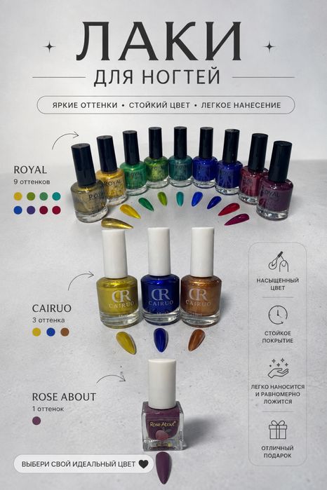 Лаки для ногтей