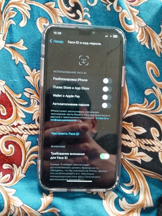 Iphone xs max 256 gb face tr  bor