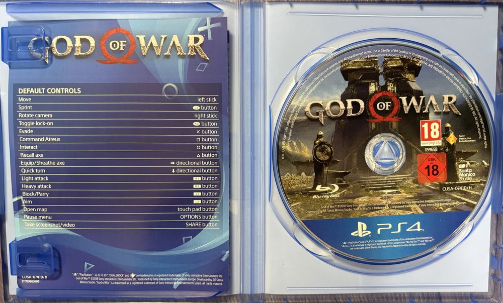 God of War ps4 БЕЗ ДЕФЕКТИ