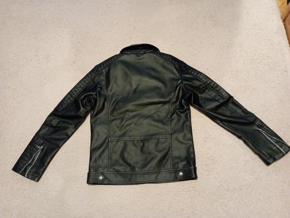 Ново мъжко кожено яке, размер XS